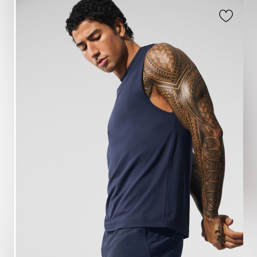4THRESTOCK ALO Yoga Men’s “Conquer” Muscle Tank (M) *BESTSELLER*